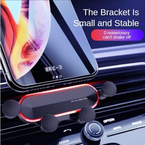 Gravity Car Bracket,Car Holder,For Air Vent Clip,Mobile Smartphone GPS Stand Suitable for Most Mobile Phones