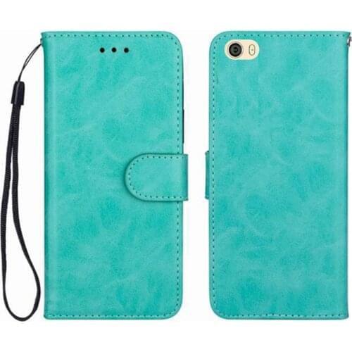 For BQ BQ-5054 Crystal BQ5054 5054 5" Wallet Case High Quality Flip Leather Protective Phone Support Cover