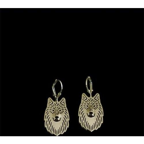 Drop Shipping-Wolf Earrings Pet Parrty Earrings Pet Lovers Gift Idea