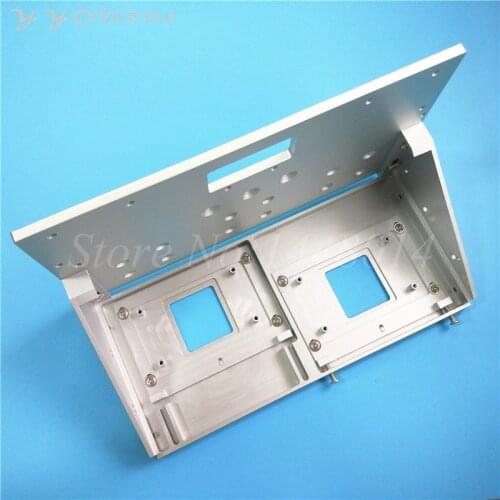 Eco solvent printer TX800 carriage plate for Epson TX800 XP600 Printhead holder stainless steel bracket double head 1pc