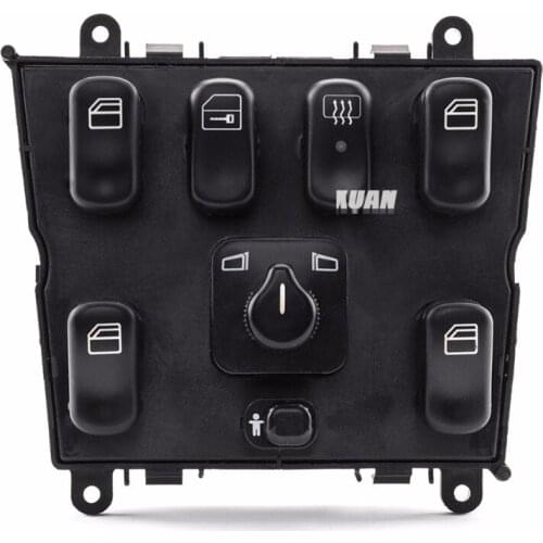 XUAN Master Electric Front Left Power Window Switch For Mercedes-Benz ML320 W163 ML400 ML430 ML500 A1638206610 1638206610