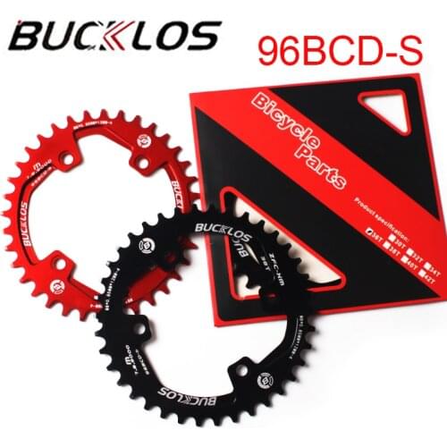 BUCKLOS Round Chainring 96 BCD 30T 32T 34T 36T 38T ultralight Chainwheel MTB Mountain 96bcd for XTR XT SLX Crank bike parts