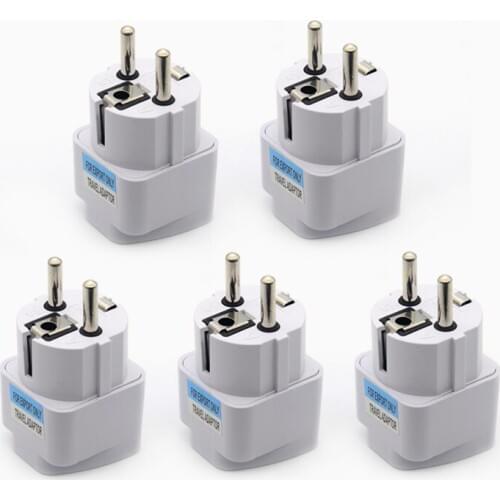 New European Standard Multi-function Conversion Plug Socket Plugs Adaptors For Travel Support Plug Access In 153 Countries