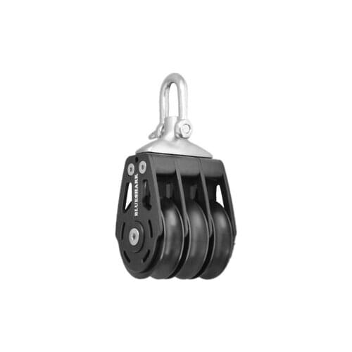 Sailboat Hardware 75 mm 3 Inch Aluminum Triple Block Max 800kg 2716