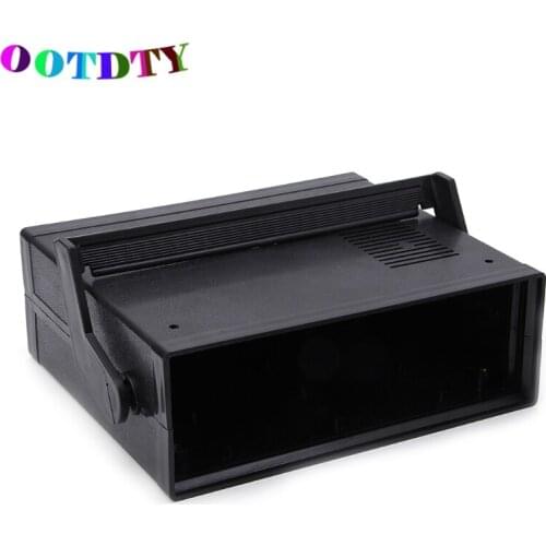 OOTDTY Waterproof Plastic Electronic Enclosure Project Box Black 200x175x70mm