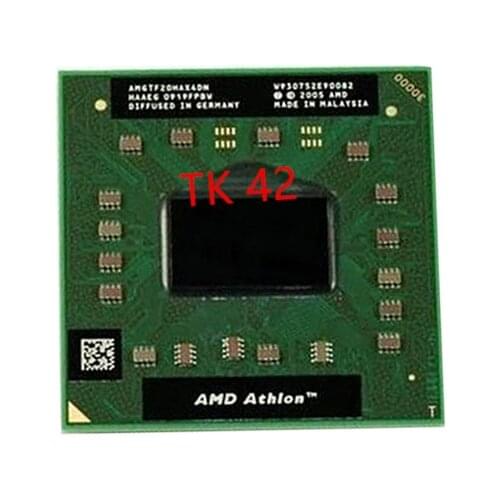 Original AMD Free Shipping Laptop CPU TK42 AMETK42HAX5DM 638 1.6G 1M 20W processor cpu