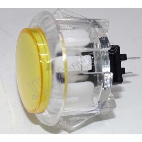10pcs/lot Transparent Arcade Button 30mm Push Button Replace SANWA OBSF-30 OBSN-30 OBSC-30 JAMMA