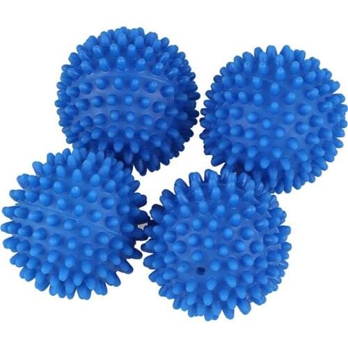 Blue Reusable Dryer Balls Fabric Softener Ball