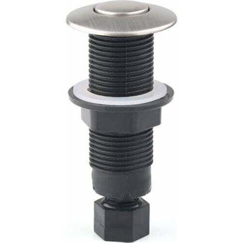 25mm Stainless Steel Air Switch Replacement Button For Geyser Garbage Disposal For Kitchen Food Waste Processor