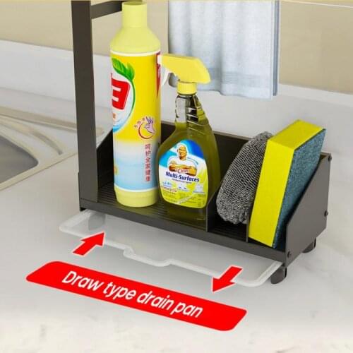 Dish Drying Rack Stainless Steel Dish Cloth Drain Rack Clean Sponge Holder Rag Storage Rack Kitchen Organizer Towel Holder Hot