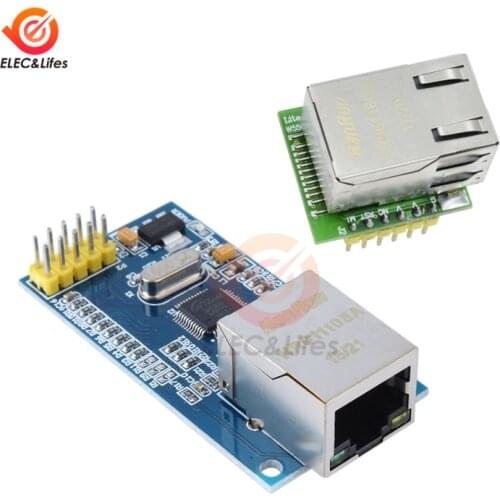 USR-ES1 W5500 Ethernet network modules For Arduino TCP / IP 51 / STM32 SPI to LAN/ Ethernet Converter Board 3.3V 5V I/O MCU