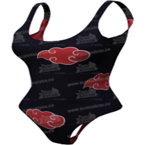 2021 Scalloped Black Beige Splicing High Cut One Piece Swimsuit Women Swimwear Female Ribbed Bather Bathing Suit Swim Lady