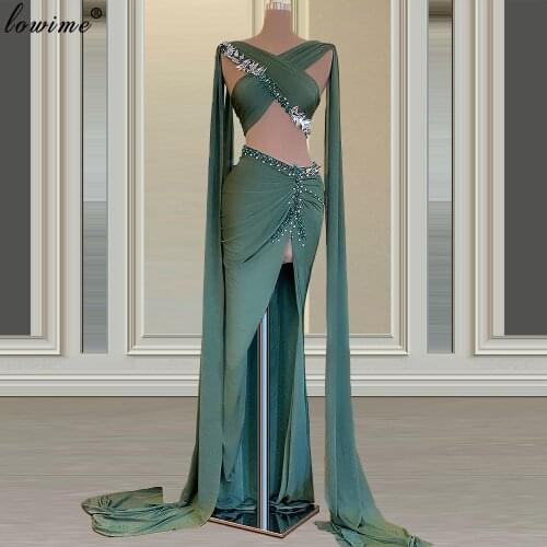 2 Designs Arabic Prom Dresses For Women Arabic Criss-Cross Cocktail Party Dresses 2020 Sexy Photography Dresses Evening Wear