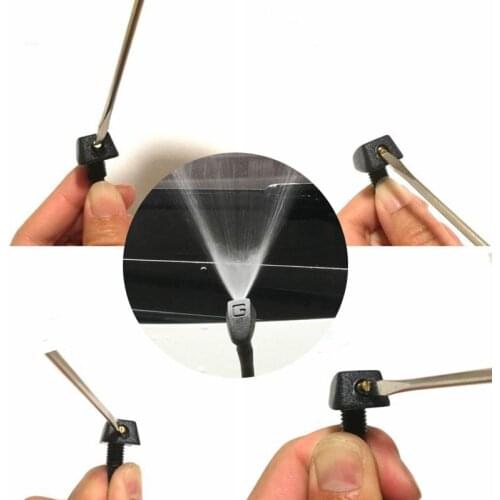 2021 universal 2 pcs car windshield washer nozzle fan for Mercedes W203 W211 W204 W210 W124 GLA Lexus IS250 RX300 RX350 RX NX