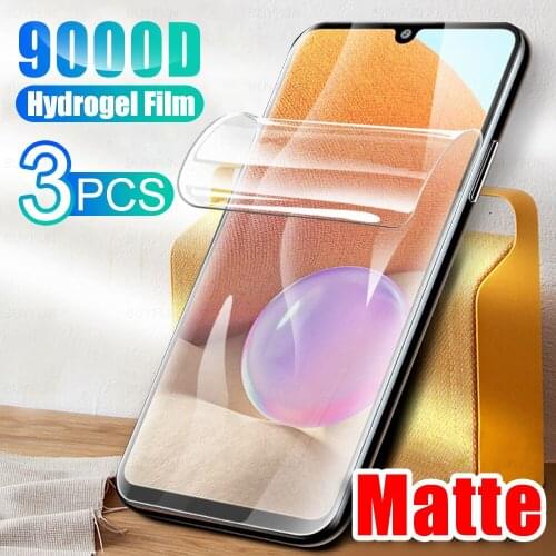 3PCS Matte Safety Hydrogel Film For Samsung Galaxy A12 A32 A42 A52 A72 4G/5G Frosted Protective Film Samsun Glaxy A 52 Not Glass
