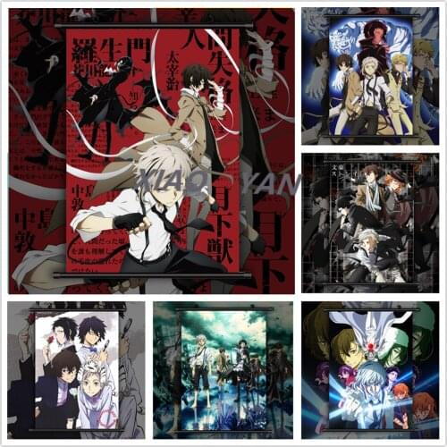 5D DIY Diamond Painting Bungou Stray Dog Diamond Embroidery Painting Diamond Mosaic Full Cross Stitch Kits Home Decoration