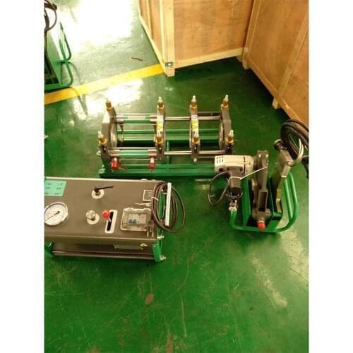 Butt fusion welder for joining of plastic pipes and fittings such as Polyethylene(HDPE) SWT-V200/63H