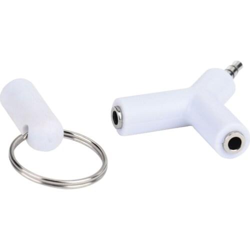 Audio Splitter Y Jack Male to 2 Female M/F 3.5mm Stereo Cable Adapter for Earphone Headphones Mobile phone PC MP3 MP4