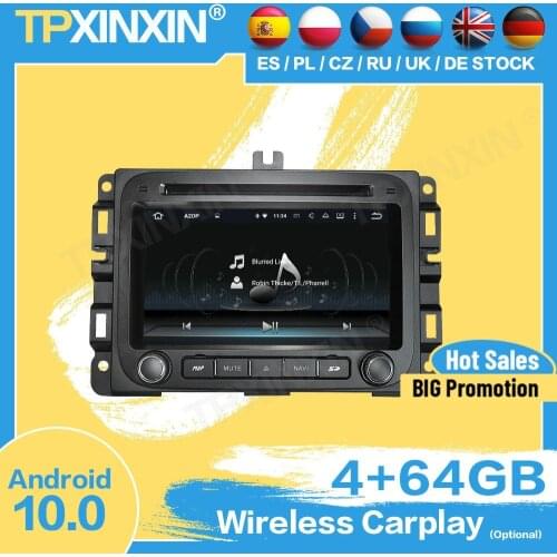 Car Radio Stereo Bluetooth With Recorder Receiver Android Fm DAB Fm For Dodge RAM1500 2014 GPS Player Navigation Audio Head Unit