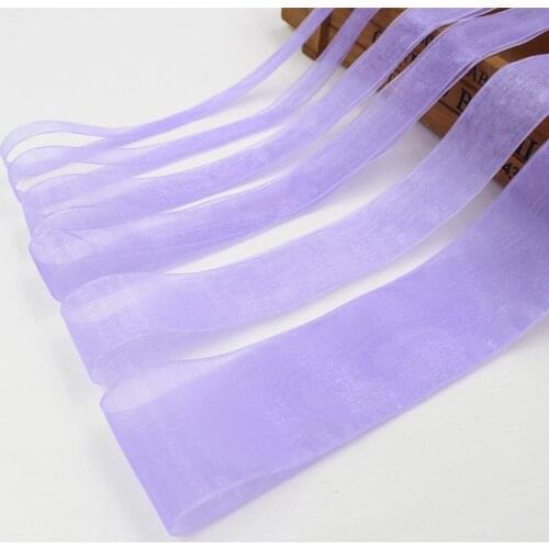 Hs021, Free Shipping 5yards Net solid color organza ribbon De Noce Decorations Decoration Crafts, DIY Materials By Hand