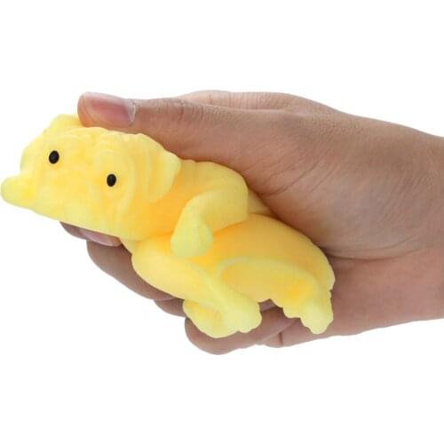 Perfect Animal Squishyies Decompression Toys Mochi Pug Puppy Squeeze Healing Fun Kawaii Stress Reliever Toys Gifts Squishie