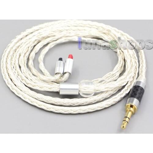 LN007230 16 Core OCC Silver Plated Earphone Cable For Audio-Technica ATH-IM50 IM70 ath-IM01 ath-IM02 ath-IM03 ath-IM04