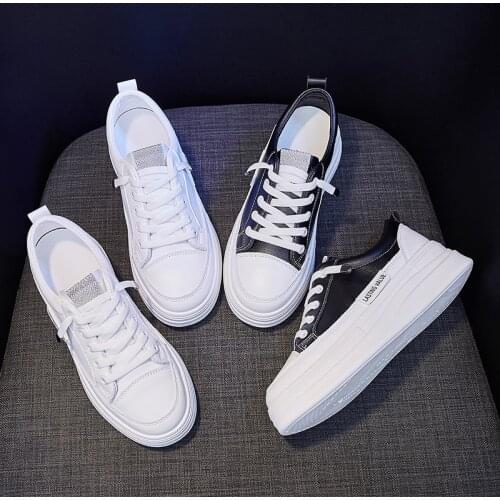 Women Sneakers Fashion Womans Shoes Spring Trend Casual Sports Shoes Autumn New Sequins Comfort White Vulcanized Platform Shoes