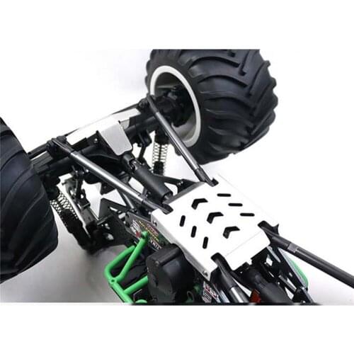 Metal Chassis Armor Anti-collision Stainless Steel Guard Plate adaptation to LOSI LMT 4WD Solid Axle Monster Truck
