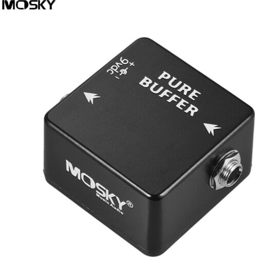 MOSKY PURE BUFFER Guitar Effect Pedal Buffer Guitar Pedal Full Metal Shell Guitar Parts & Accessories