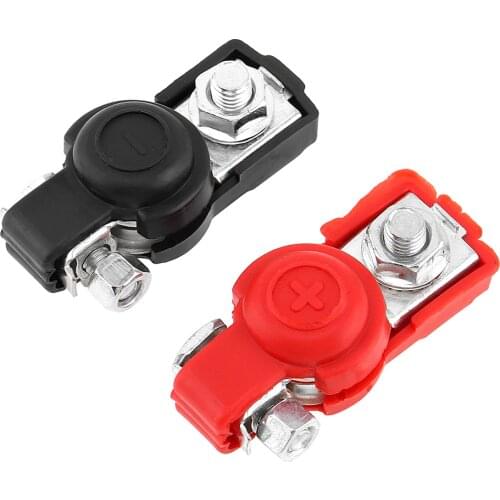 Niversal 1 Pair 12V Quick Release Battery Terminals Clamps for Car Caravan Boat Motorcycle Car-styling Car Accessories