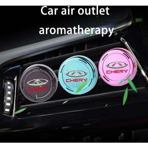 Car Air Conditioning Air Outlet Fragrance Air Freshener For Chery QQ A3 A5 Tiggo 2 3 5 7 8 Pro Fulwin Car Styling Accessories