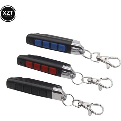 4 Key Buttons Garage Gate Door Remote Control 433MHZ Auto Pair Copy Remote Garage Door Opener Remote Control Duplicator