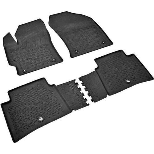 Roxform Car In-4.5D Mop Black Auto Mat Interior Accessories Tuning For Toyota Corolla Sedan 2019 2020 2021