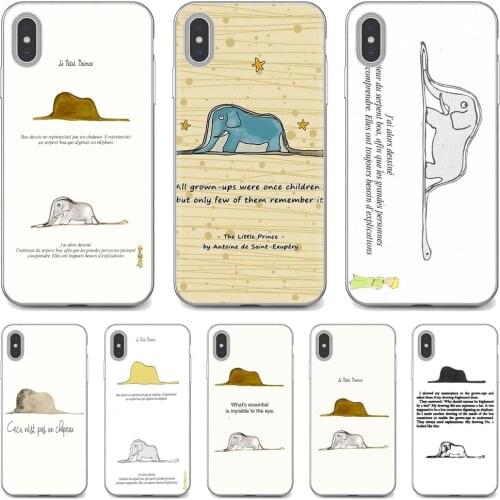 For Meizu M6 M5 M6S M5S M2 M3 M3S NOTE MX6 M6t 6 5 Pro Plus U20 Silicone Cover Bag little prince a hat or boa constrictor