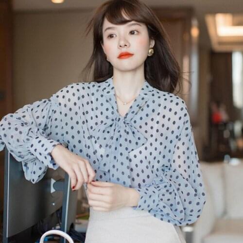 Vaiaye Polka Dot Blouses