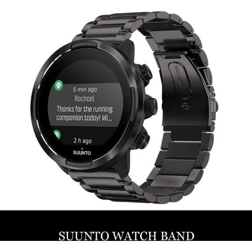 24MM Stainless Steel Wrist Strap For Suunto 9 Spartan Sport HR Smart Watch Band For Suunto 9 Baro Quick Release Correa Watchband