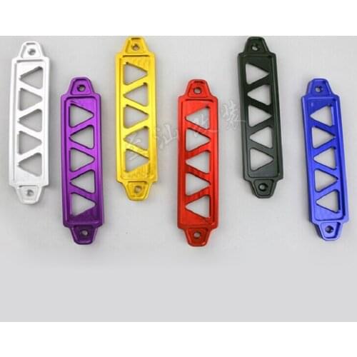 Aluminum Alloy Car Battery Fasten Bracket Holder Universal Battery Tie Down Brace Fits for Honda Civic EK EG 2002-2005