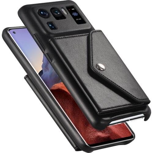 Shepherd Pattern Leather Case For Xiaomi Mi 11 Ultra Mi10 Lite POCOM3 Redmi Note 9s Pro Note 10 K40 Magnetic Buckle Card Wallet