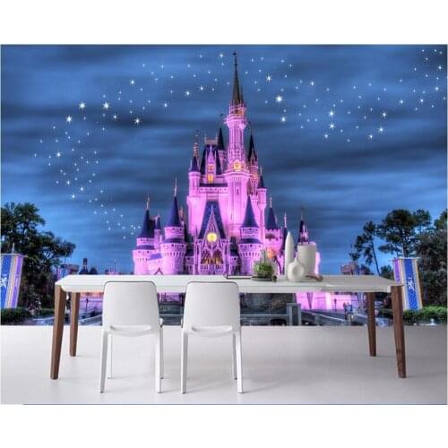 Custom photo mural 3d wallpaper Star castle children room Setting wall decor painting 3d wall murals wallpaper for walls 3 d
