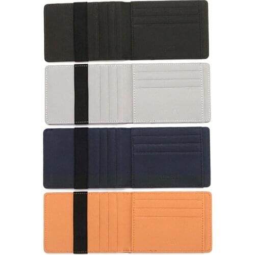 Korean Version Unisex Magic Wallet Money Clips Women Men Wallet Purse Carteira Slim Leather Wallet ID Credit Card Cases