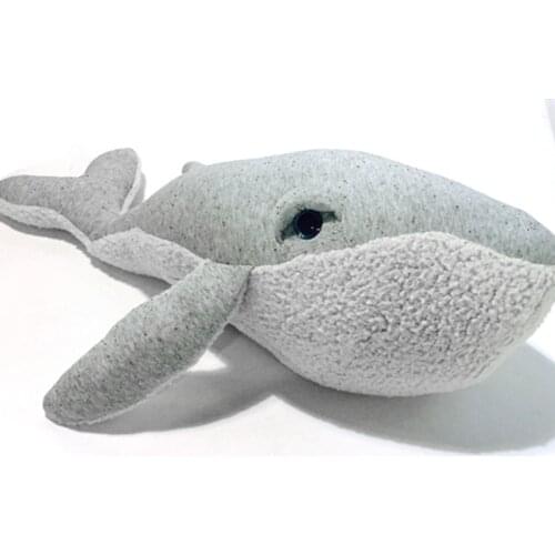 Creative Home Decoration Pillow Cute Plush Soft Plush Doll Cushion Whale Baby Toy Gift