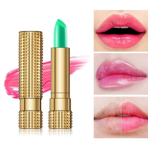 Magic Temperature Change Color Lipsticks Natural Aloe Vera Moisturizing Lip Balm Long Lasting Makeup Lips Stick Cosmetic