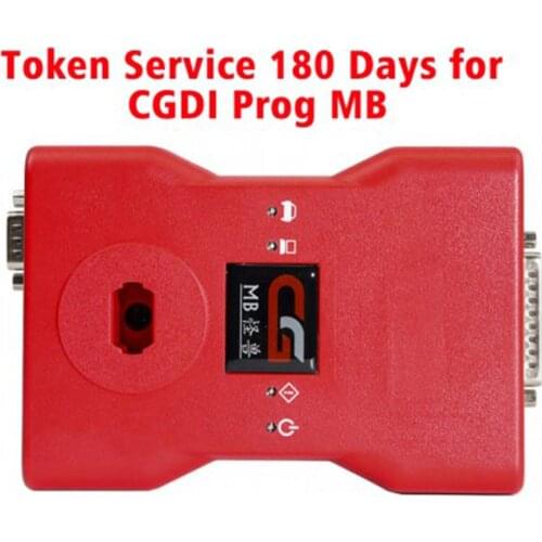 Token Service 180 Days for CGDI Prog for MB Benz Car Key Programmer Automotive Car Diagnostic Tool