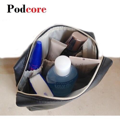 Fashion Beauty Bag Mini Make Up Bag Soft Toiletry Pouch Small Cosmetic Bags for Handbag Purse
