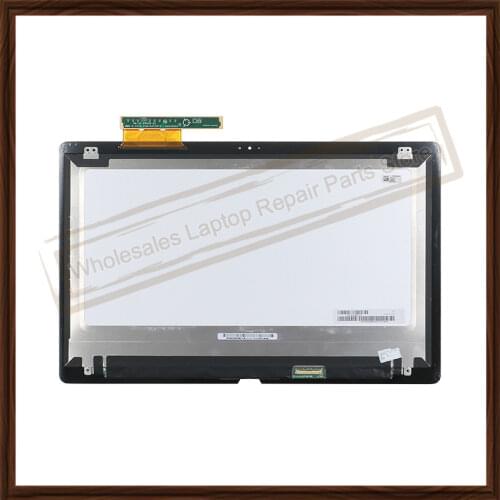 Original 15.6'' LCD touch Screen For Sony Vaio SVF15N VVX16T020G00 2880*1620 Laptop LCD Dispaly Digitizer Assembly with frame