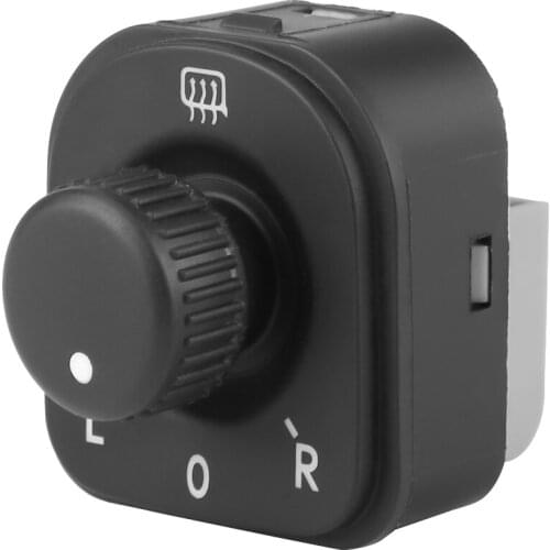 Rearview Mirror Switch Side Mirror Control Switch Knob for 5 MK5 Pessat 1K0959565H 1K0959565F 1K0959565K Accessories