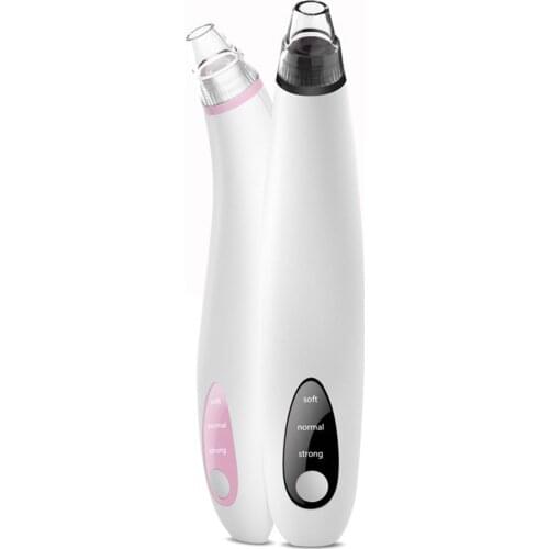 Portable Electric Vacuum Suction Device Facial Blackhead Remover Instrument Face Deep Pore Cleanser Acne Pimple Removal SkinCare