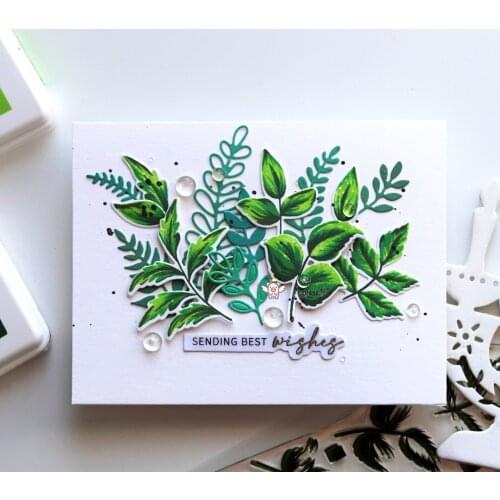 Various leaves decoration Metal Cutting Dies Stencils DIY Scrapbooking Paper/photo Cards Embossing Dies