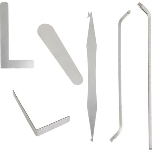 Saxophone Repair 6-Piece Including Spring Hook Sound Hole Repair E Pliers Tone Cover Tuning Trimming Tools