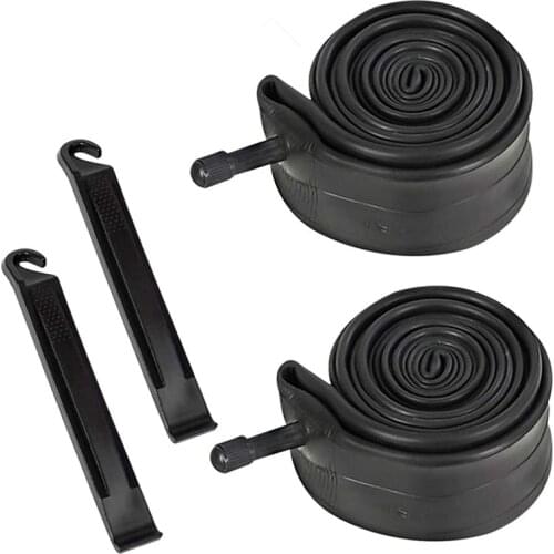 New Bike Inner Tube 26X1.75/2.125 Bicycle Inner Tubes Replacement Bike Interior Tire with 2 Tire Levers,2 Pack